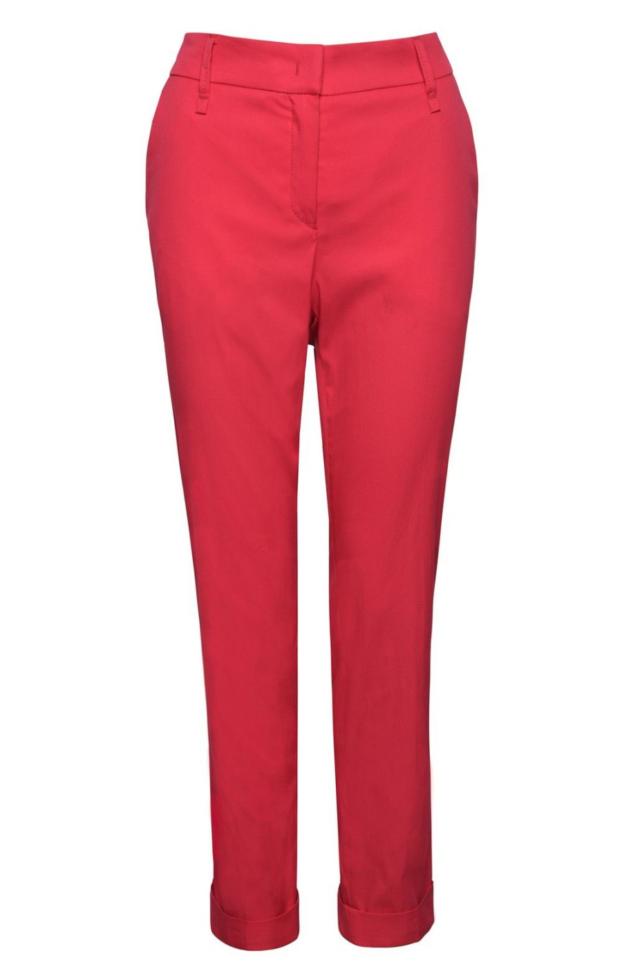 Ladieswear * | Ladies Brax Mara Lightweight Trousers Crunchy Pink