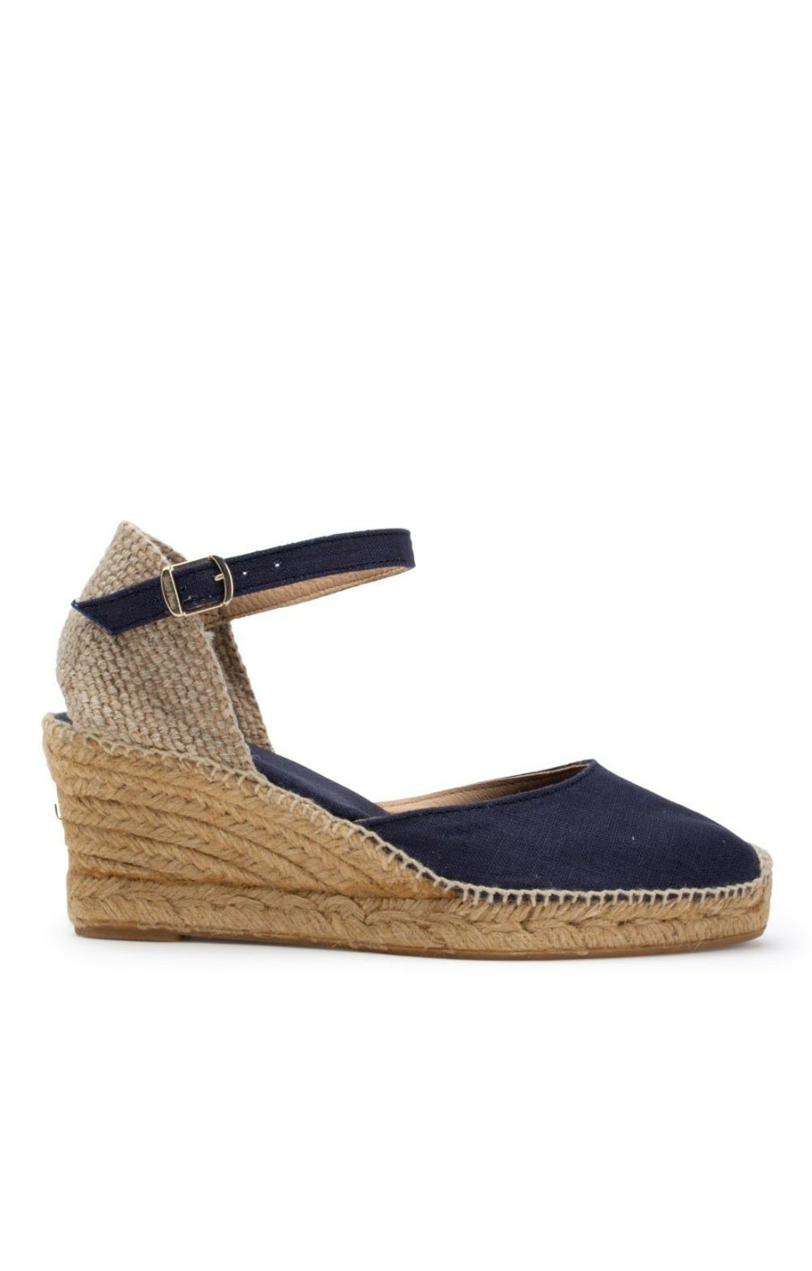 Ladieswear * | Ladies Linen Espadrille Jeans