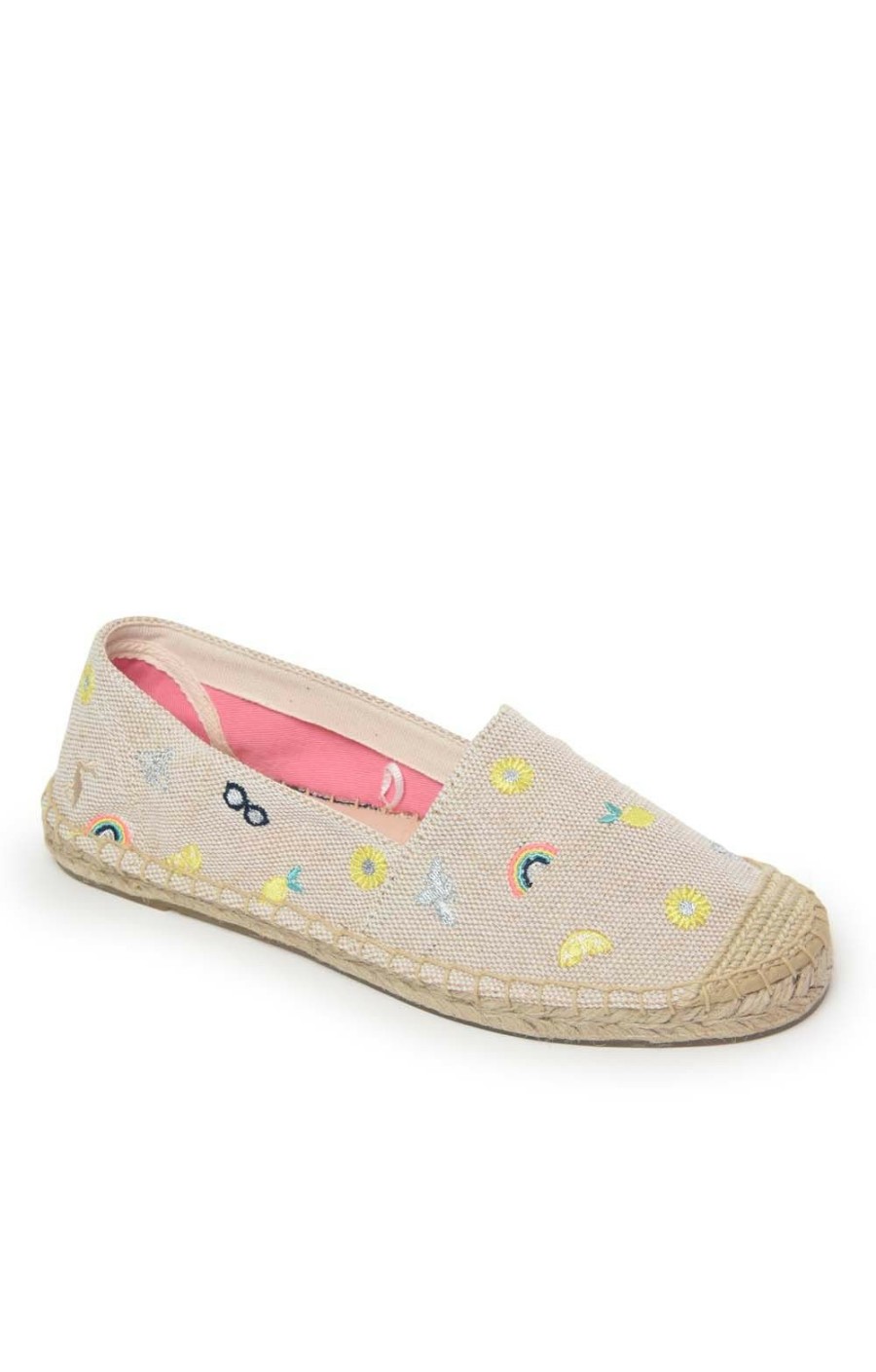 Ladieswear * | Ladies Joules Shelbury Espadrilles Picnic