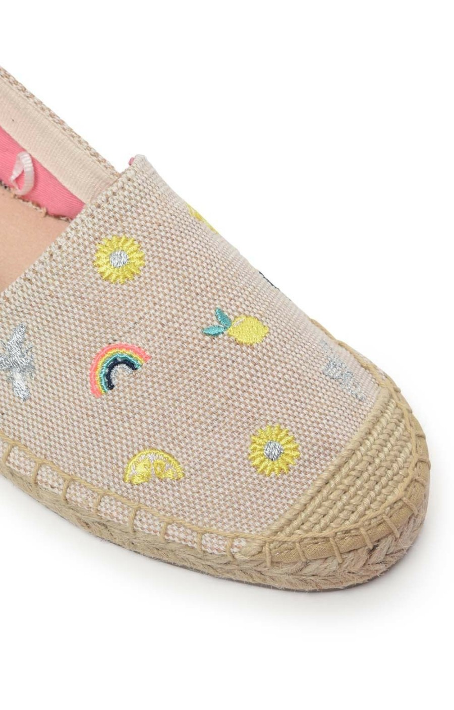 Ladieswear * | Ladies Joules Shelbury Espadrilles Picnic