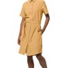 Ladieswear * | Ladies Jack Wolfskin Holiday Midi Dress Honey Yellow