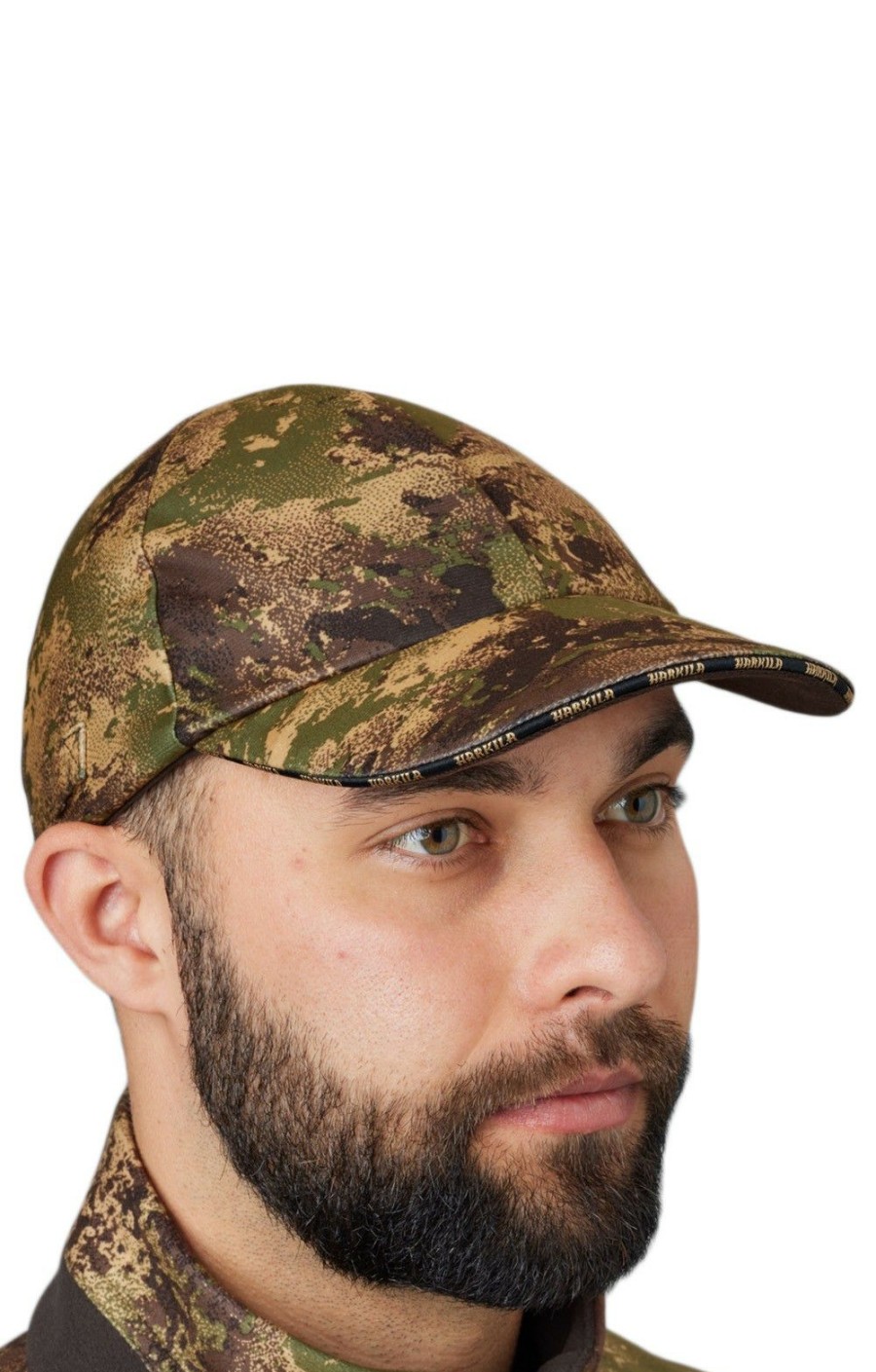 Menswear * | Men'S Harkila Deerstalker Camo Cap Forest