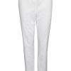 Ladieswear * | Ladies Brax Pamina Denim Jean White