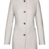 Ladieswear * | Ladies Helene Coat Ecru