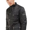 Menswear * | Men'S Barbour International Tourer Ariel Quilted Jacket Black