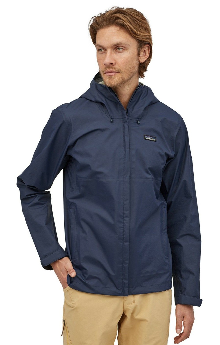 Menswear * | Men'S Patagonia Men'S Patagonia Torrentshell Jacket Classic Navy