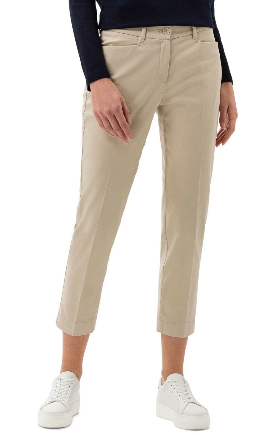 Ladieswear * | Ladies Brax City Trousers Toffee