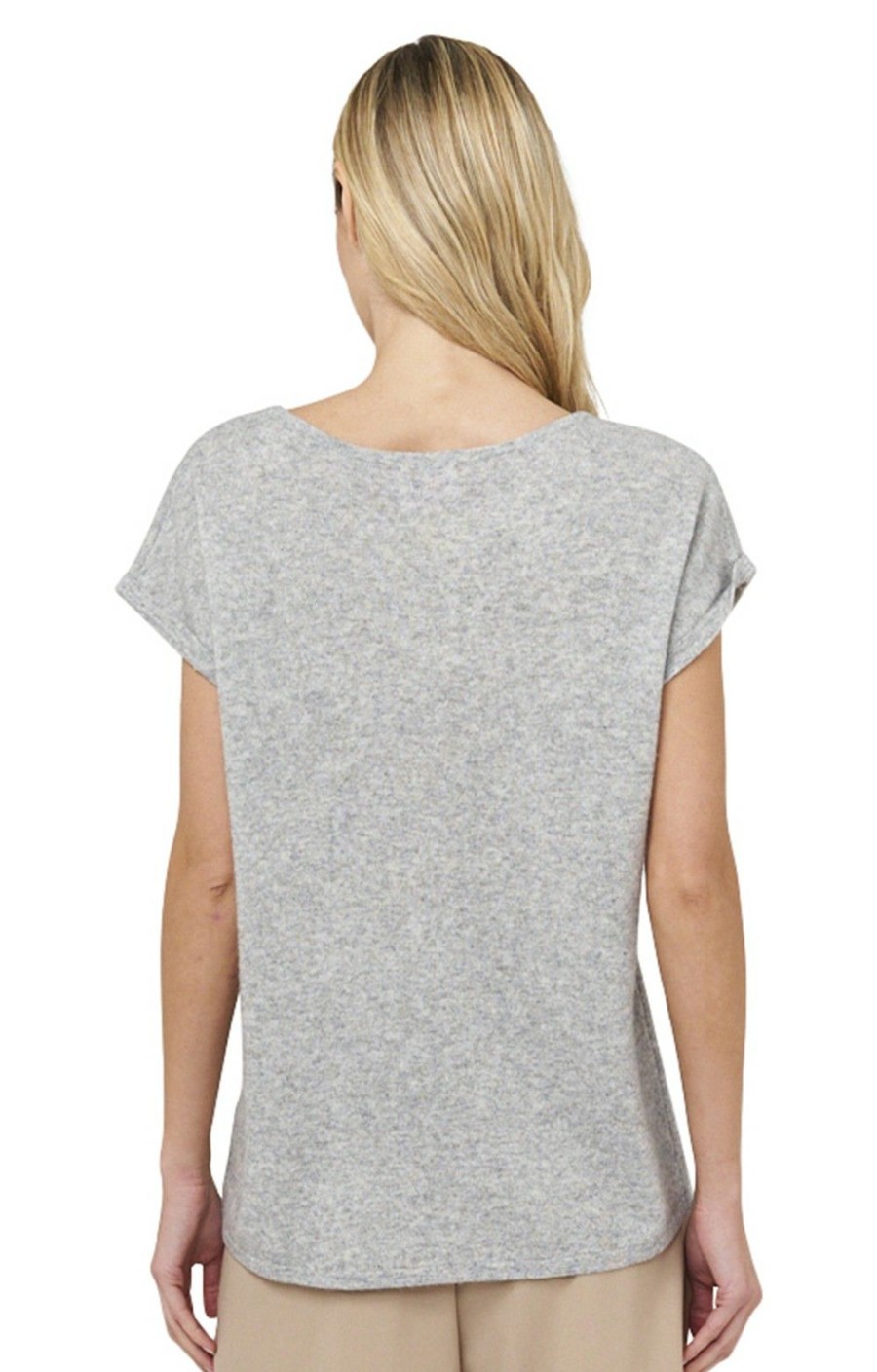 Ladieswear * | Ladies Lizzie T-Shirt Super Grey