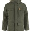 Menswear * | Men'S Fjallraven Nuuk Parka Jacket Deep Forest