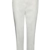 Ladieswear * | Ladies Brax Mara Lightweight Trousers Off White