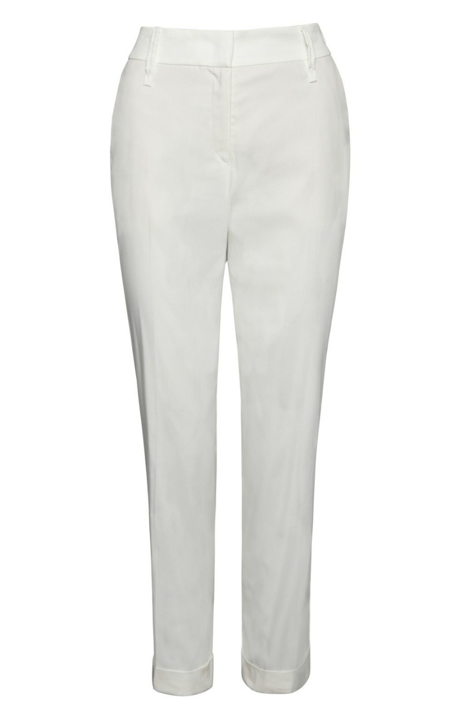 Ladieswear * | Ladies Brax Mara Lightweight Trousers Off White