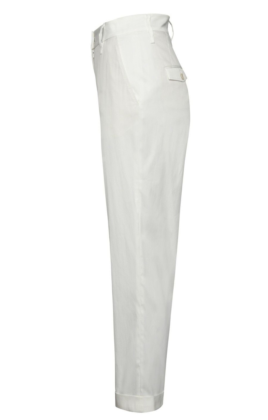 Ladieswear * | Ladies Brax Mara Lightweight Trousers Off White