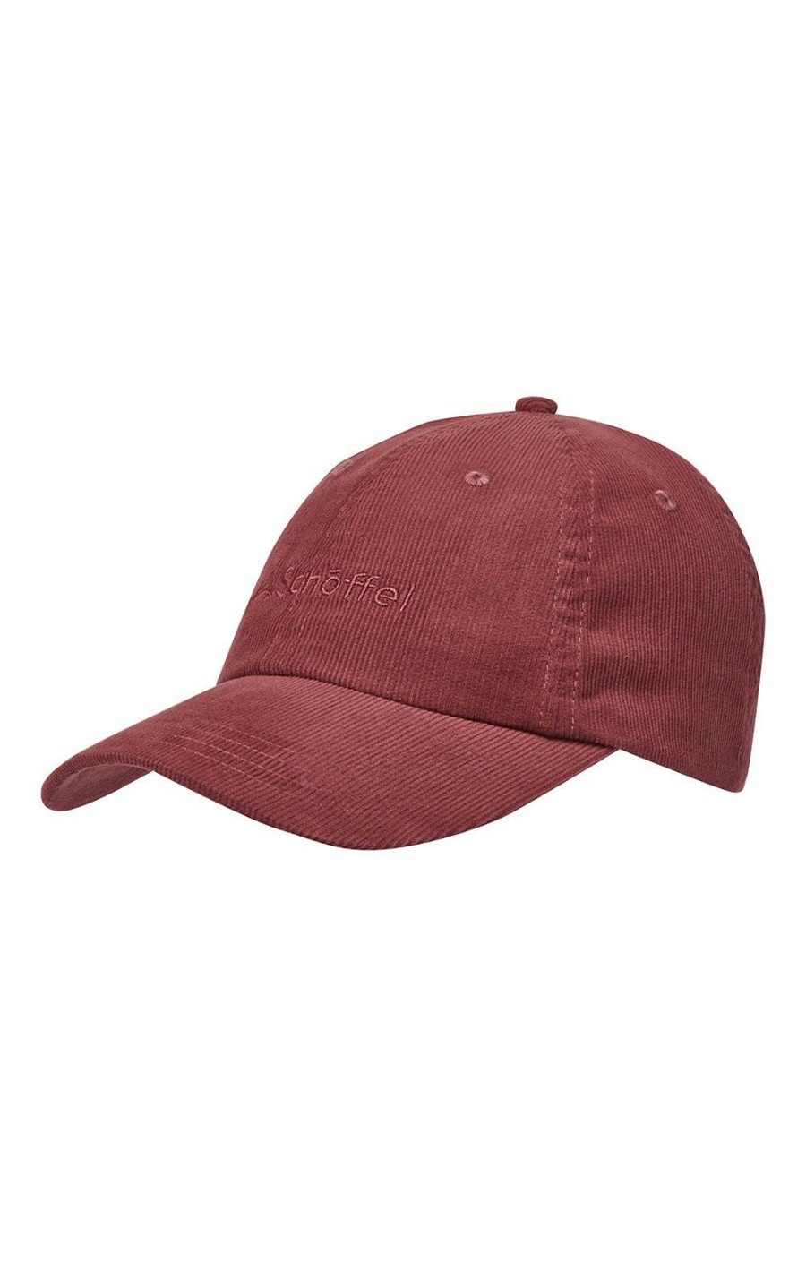 Menswear * | Men'S Schoffel Haddon Cord Cap Bordeaux