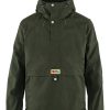 Menswear * | Ladies Fjallraven Vardak Anorak Deep Forest