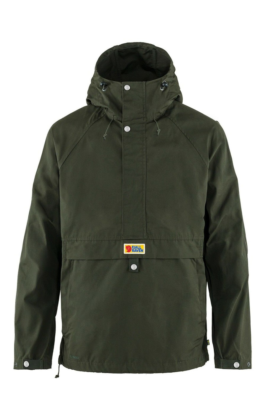 Menswear * | Ladies Fjallraven Vardak Anorak Deep Forest