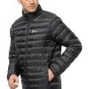 Menswear * | Men'S Jack Wolfskin Pack And Go Down Jacket Black