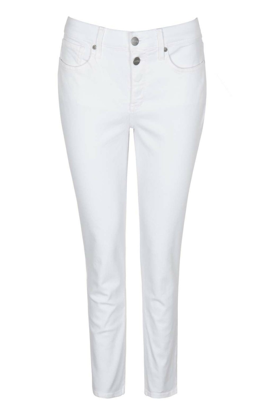 Ladieswear * | Ladies Nydj Sheri Slim Ankle Jeans Optic White