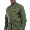 Menswear * | Men'S Barbour Walking Casual Jacket Olive