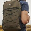 Menswear * | Barbour Arwin Canvas Explorer Backpack Olive/Black