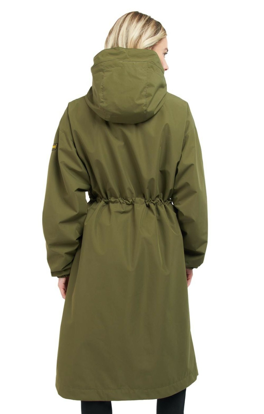 Ladieswear * | Ladies Barbour International Rein Coat Palmer Green