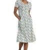 Ladieswear * | Ladies Seasalt Enor Dress Brushed Petals Chalk