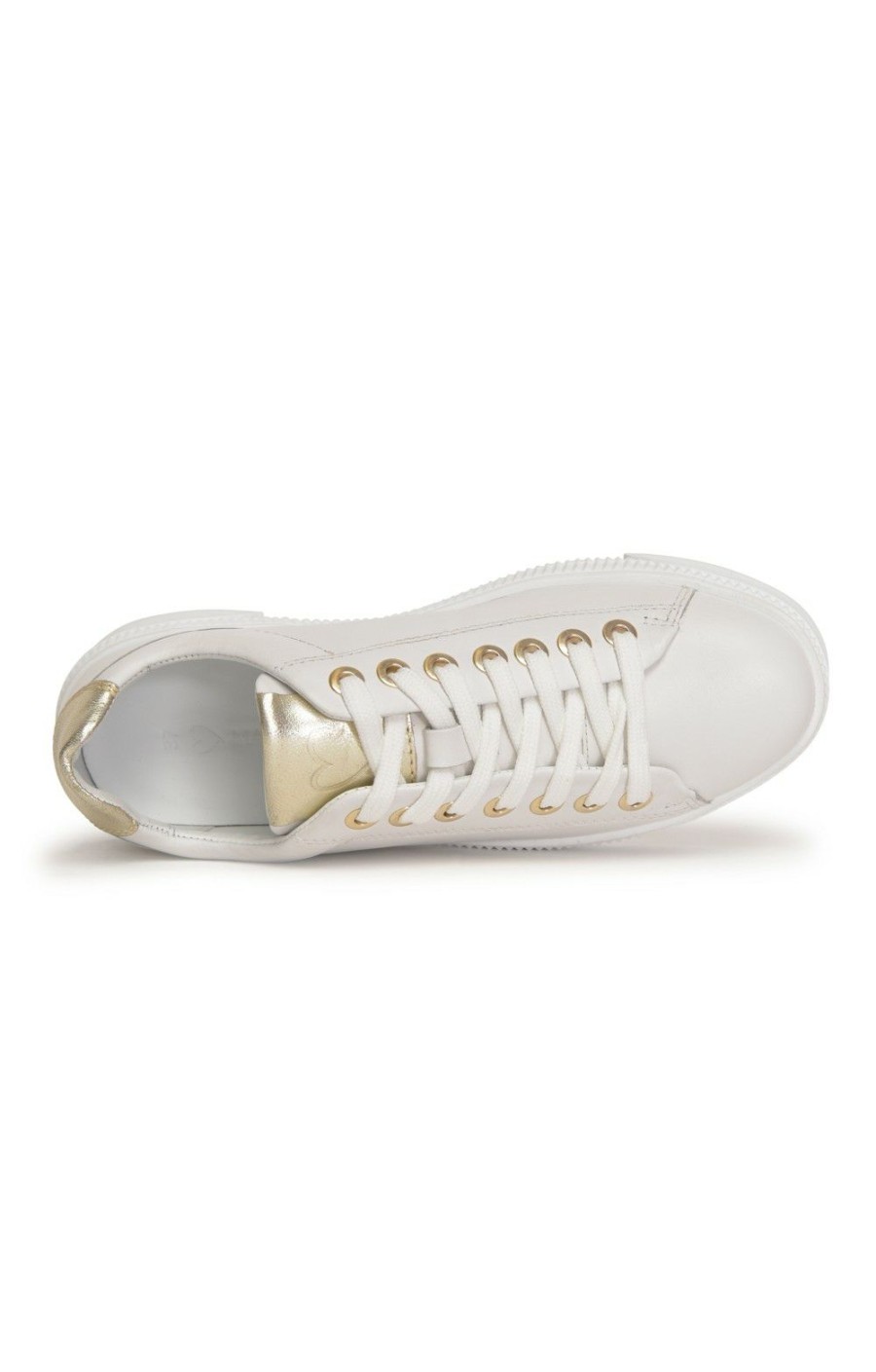 Ladieswear * | Ladies Marco Tozzi Plain Sneakers Ecru