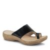 Ladieswear * | Ladies Marco Tozzi Toe Mule Black