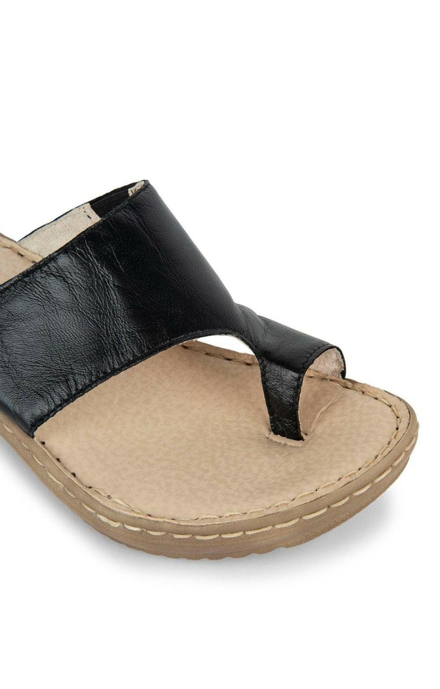 Ladieswear * | Ladies Marco Tozzi Toe Mule Black