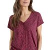 Ladieswear * | Ladies Seasalt Studio Glass Top Parasol Spot Crimson