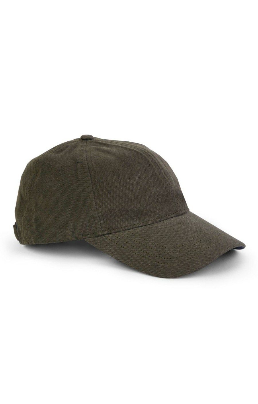 Menswear * | Men'S Failsworth Canvas Baseball Cap Khaki/Navy