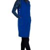 Ladieswear * | Ladies Lily & Me Cord Hillcote Dress Bright Blue