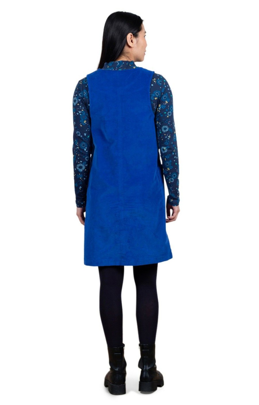 Ladieswear * | Ladies Lily & Me Cord Hillcote Dress Bright Blue