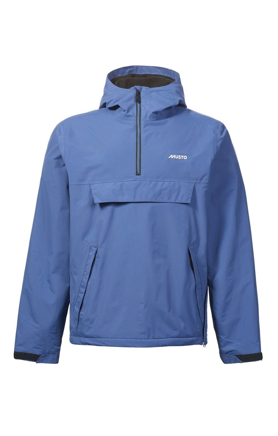 Menswear * | Men'S Musto Snug Anorak Marine Blue