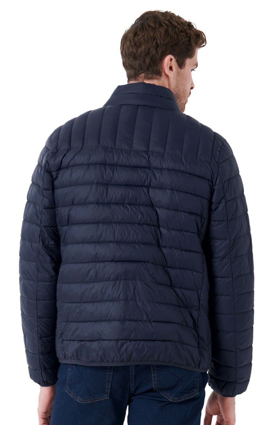 Menswear * | Men'S Crew Clothing Lowther Jacket Dark Navy