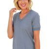 Ladieswear * | Ladies Pomodoro Laddeer Lace T-Shirt Chambray