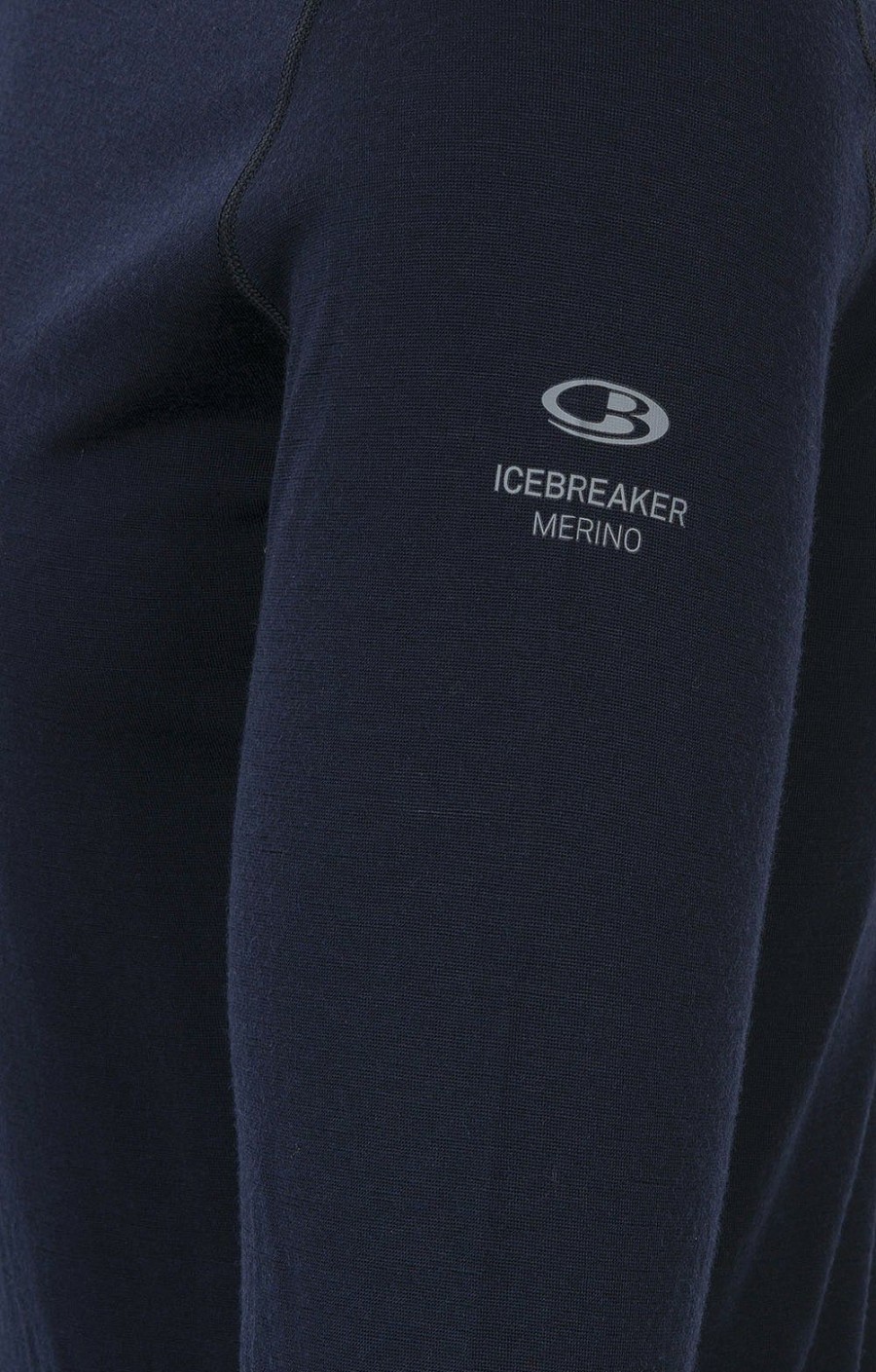 Menswear * | Mens Icebreaker Oasis Long Sleeve Half Zip Midnight Navy