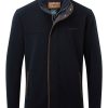 Menswear * | Men'S Schoffel Rutland Fleece Navy