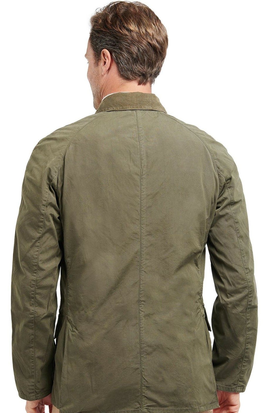 Menswear * | Men'S Barbour Ashby Casual Olive