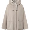 Ladieswear * | Ladies Schneiders Madison 3 In 1 Coat Beige