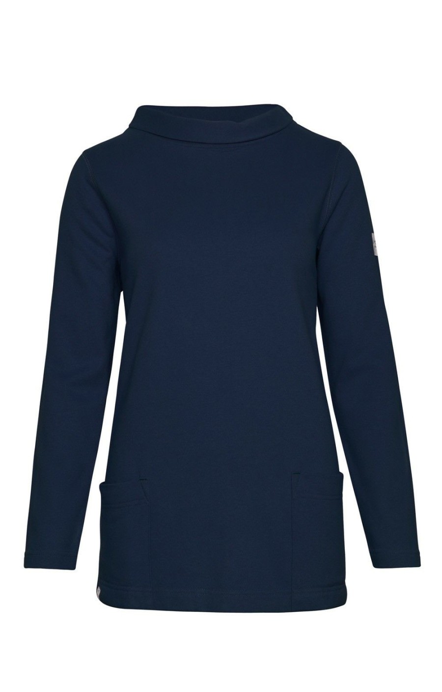 Ladieswear * | Ladies Lazy Jacks Roll Neck Sweater Twilight