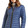 Ladieswear * | Ladies Schoffel Hambleton Down Jacket Stone Blue