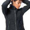 Ladieswear * | Ladies Jack Wolfskin High Curl Fleece Jacket Phantom