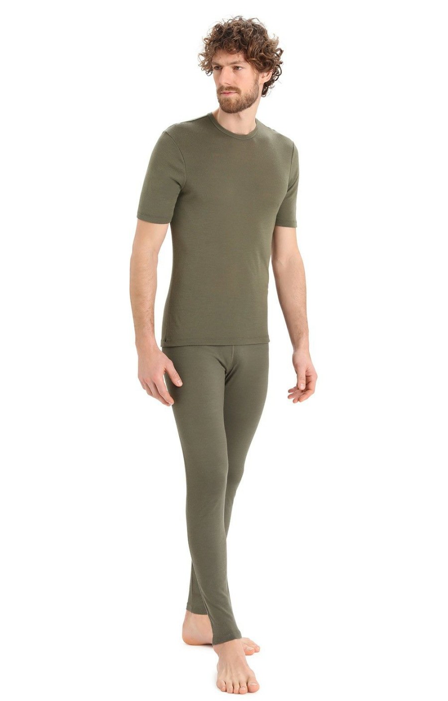 Menswear * | Mens Icebreaker Legging Loden