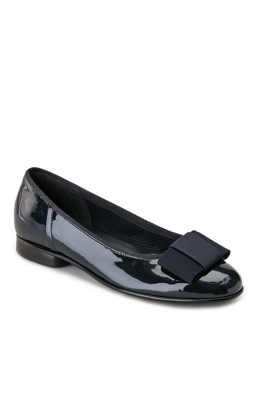 Ladieswear * | Gabor Petersham Bow Pump Navy