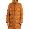 Ladieswear * | Ladies Inga Down Coat Orange