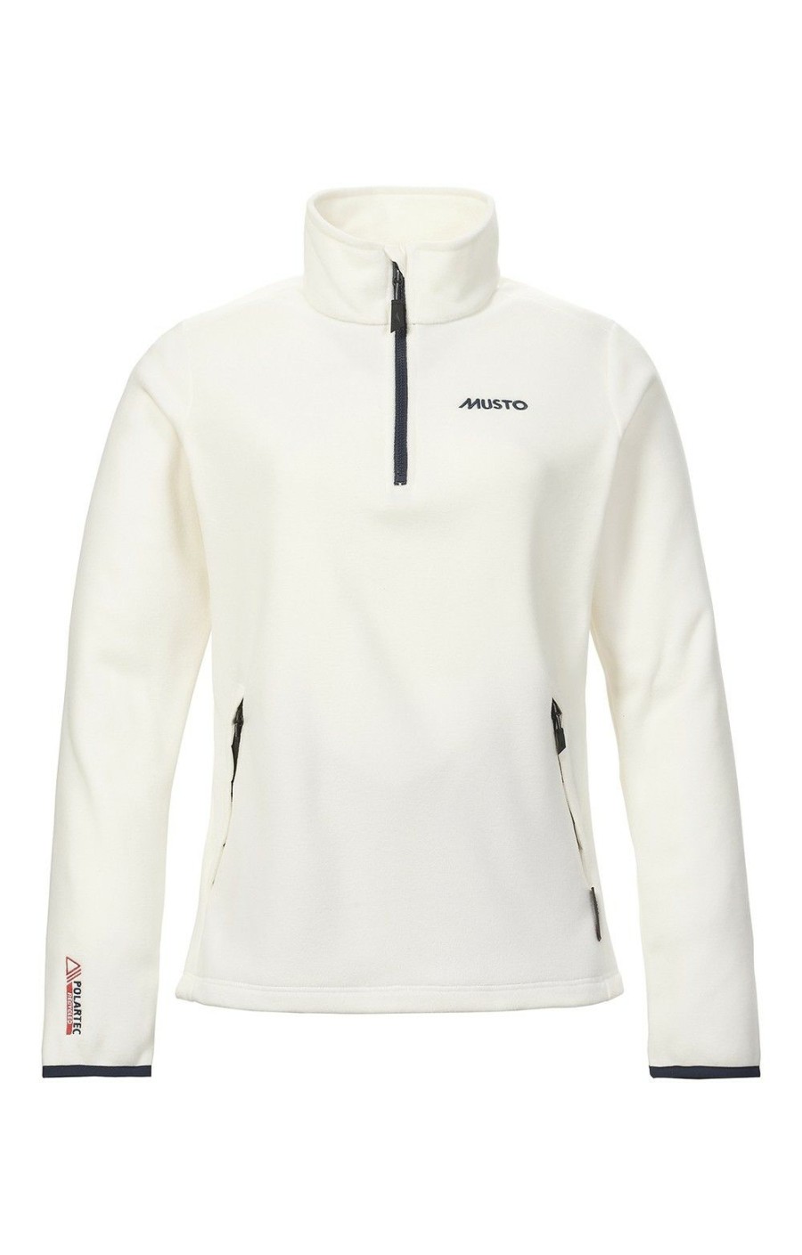 Ladieswear * | Ladies Musto Snug Fleece Antique Sail White