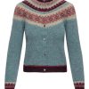 Ladieswear * | Ladies Alpine Short Cardigan Oldrose