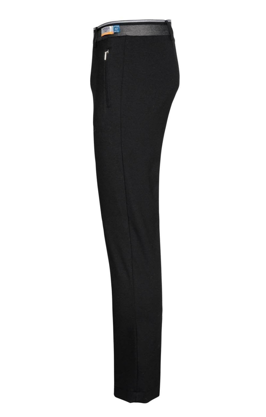 Ladieswear * | Ladies Brax Lillyth Jersey Pull On Pants Black