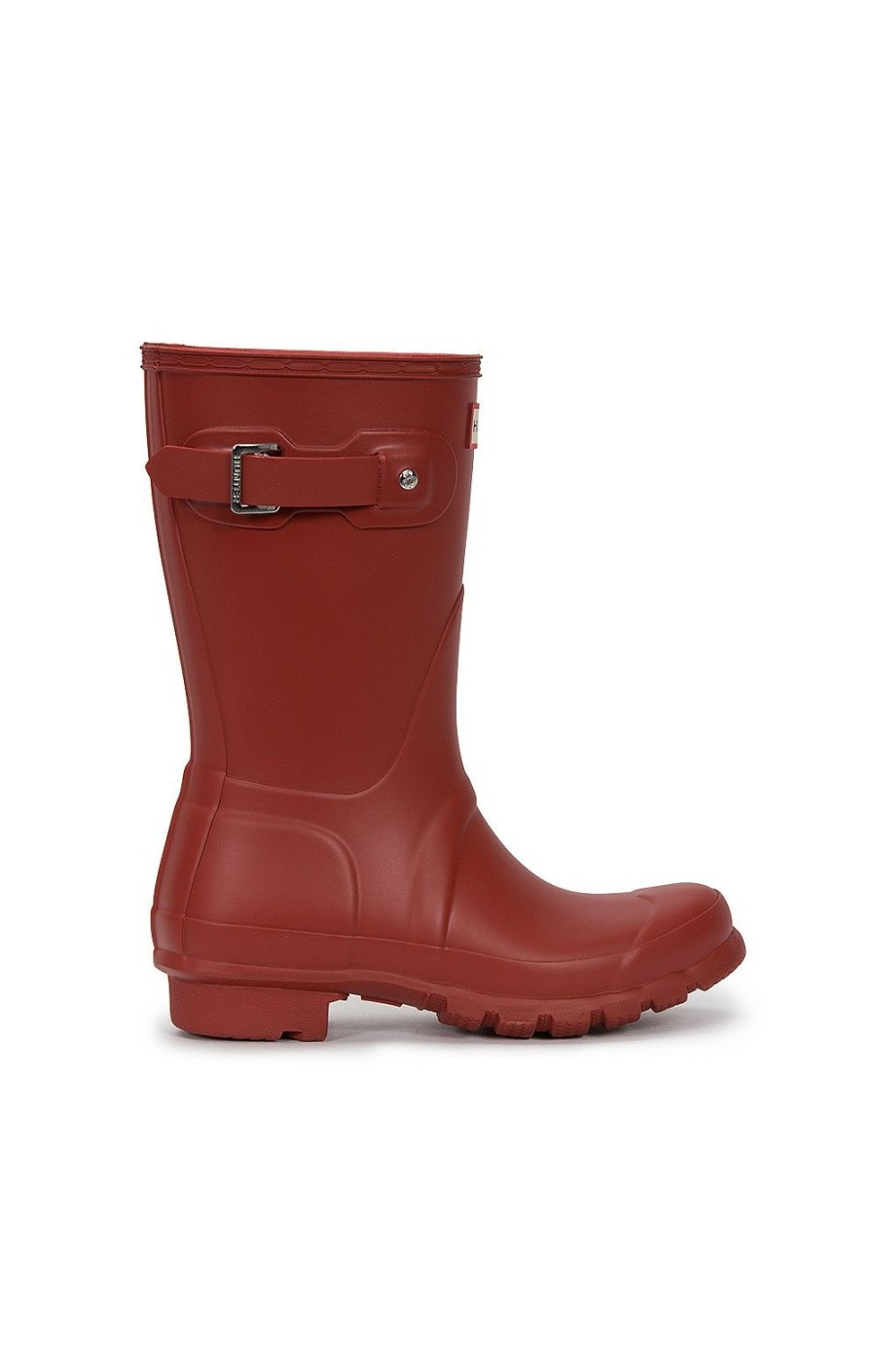 Ladieswear * | Ladies Hunter Original Short Matte Wellies Red