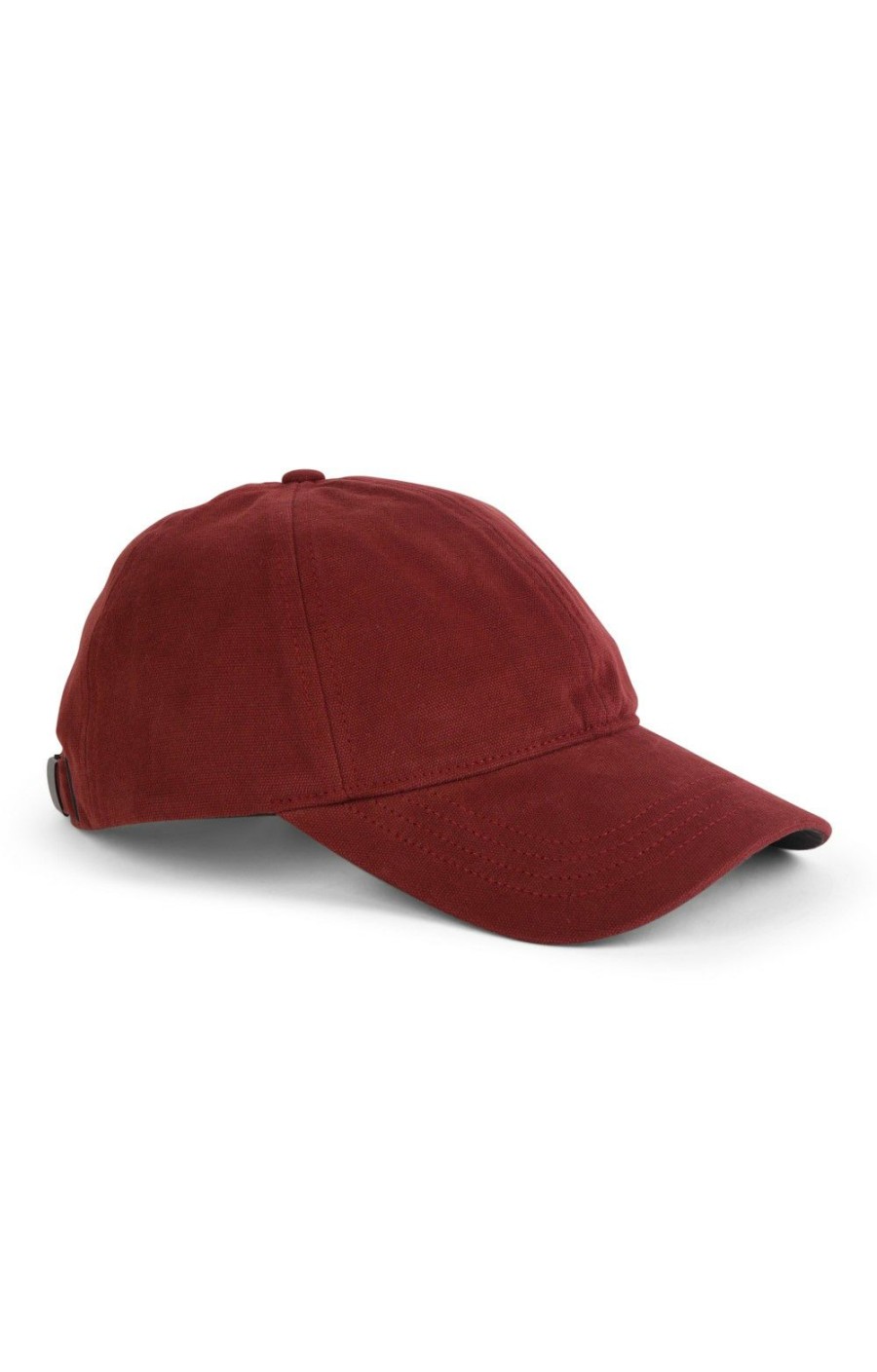 Menswear * | Men'S Failsworth Canvas Baseball Cap Brick/Stone